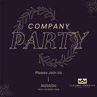 Company Party Instagram post Image Preview