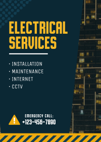 Electrical Services List Poster Image Preview