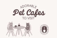 Pet Cafe Opening Pinterest board cover Image Preview