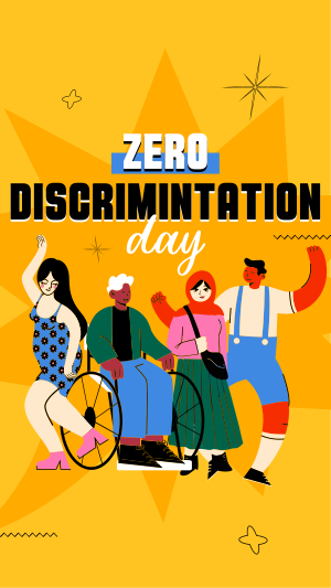 Zero Discrimination Day Instagram story Image Preview