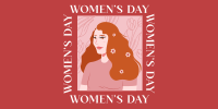 Women's Day Portrait Twitter Post Design