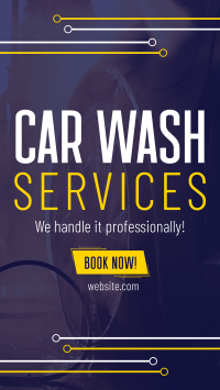 Car Wash Services Facebook story Image Preview