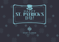 St. Patrick's Day Postcard Image Preview