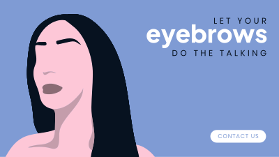 Expressive Eyebrows Facebook event cover Image Preview