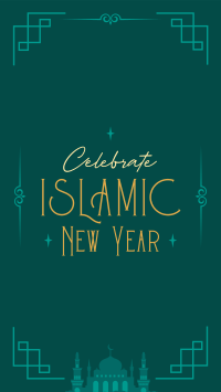 Bless Islamic New Year Facebook story Image Preview