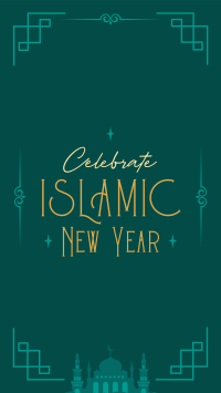 Bless Islamic New Year Facebook Story Image Preview