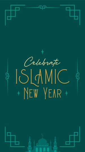 Bless Islamic New Year Facebook story Image Preview