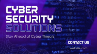 Cyber Security Futuristic Video Preview