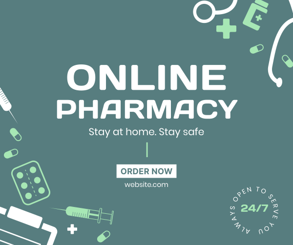 Pharmacy Now Facebook Post Design Image Preview