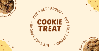 Double Cookie Bite Facebook Ad Design