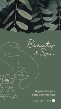 Beauty Spa Booking Instagram Story Design