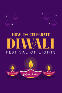 Diwali Event Pinterest Pin Design