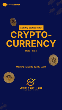 Cryptocurrency Webinar Instagram story Image Preview
