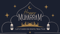 For Mosque Muharram Facebook event cover Image Preview