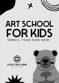 Art Class For Kids Poster Image Preview
