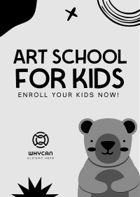 Art Class For Kids Poster Image Preview