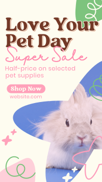 Dainty Pet Day Sale Instagram reel Image Preview