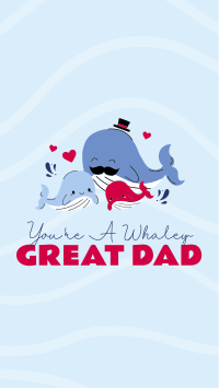 Whaley Great Dad Instagram Story Design