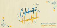 Hanukkah Holiday Twitter post Image Preview