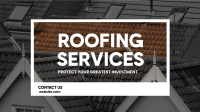 Roofing Service Investment Animation Design
