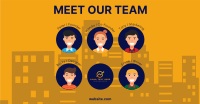Corporate Team Facebook ad Image Preview