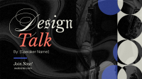 Modern Design Talk Video Image Preview