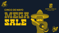 Party Cactus Sale Facebook Event Cover Design