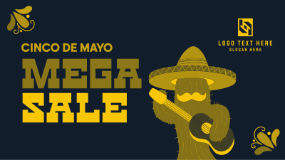 Party Cactus Sale Facebook event cover Image Preview