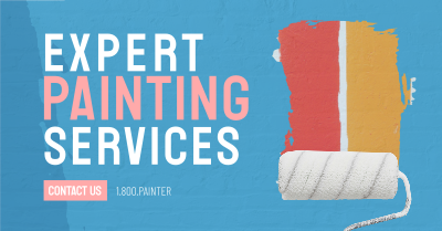 Painting Service Brush Facebook ad Image Preview