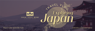 Japan Vlog Twitter header (cover) Image Preview