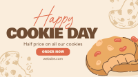 Cookies with Nuts Facebook Event Cover Design