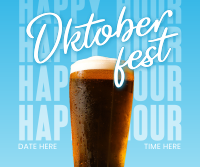 Oktoberfest Party Facebook post Image Preview