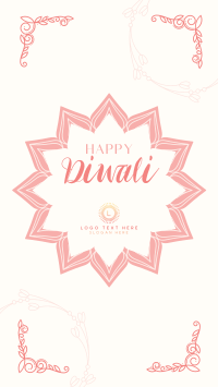 Ornamental Diwali Greeting Instagram story Image Preview