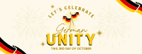 Celebrate German Unity Facebook cover Image Preview