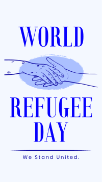 We Celebrate all Refugees Instagram reel Image Preview