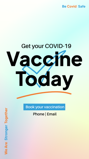 Vaccine Check Instagram story Image Preview