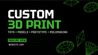 3D Print Facebook event cover Image Preview