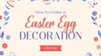 For Your Easter YouTube Video Design