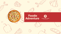 Foodie Adventure YouTube cover (channel art) Image Preview