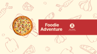 Foodie Adventure YouTube Banner Image Preview