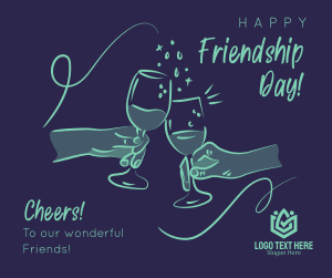 Friendship Day Cheers Facebook post