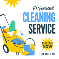 Cleaner for Hire Instagram post Image Preview