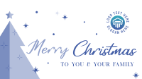 Christmas Tree Greeting Facebook event cover Image Preview