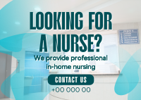 Medical Nurse Postcard Image Preview
