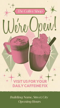 Midcentury Modern Coffee Shop Video Image Preview