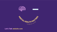 Mental Health Matters Facebook Event Cover Design