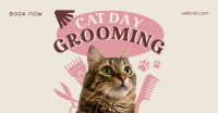 Cat Day Grooming Facebook ad Image Preview
