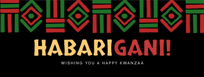 Kwanzaa Day Message Facebook cover Image Preview