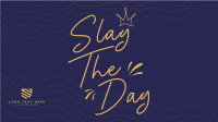 Slaying The Day Facebook Event Cover Design