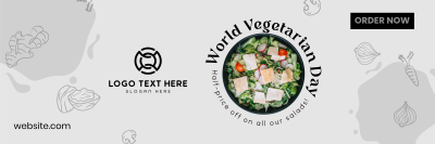 World Vegetarian Day Twitter header (cover) Image Preview